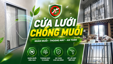Cửa lưới chống muỗi tại Đà Nẵng | Rèm Titan