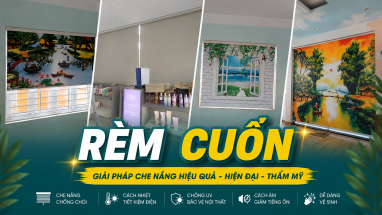 Rèm cuốn chống nắng tại Đà Nẵng | Rèm Titan