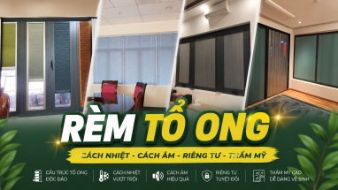 Rèm tổ ong cách nhiệt tại Đà Nẵng | Rèm Titan