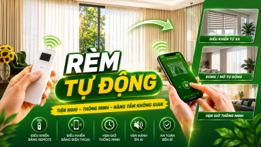 Rèm tự động thông minh | Rèm Titan